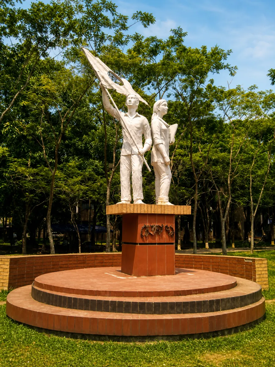 SUST campus monument